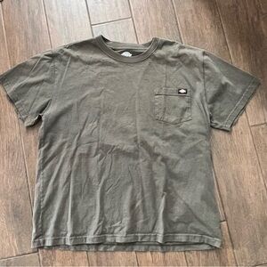 Dickies Pocket Brown T Shirt size XL